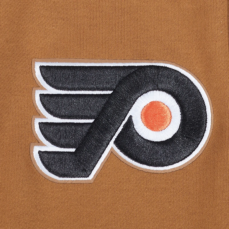 Sweat-shirt à enfiler Paint the City pour homme Pro Standard Brown des Flyers de Philadelphie