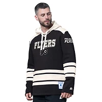 Men's Starter  Black Philadelphia Flyers Slapshot Fashion Hoodie