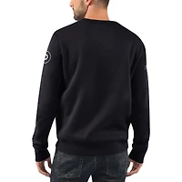 Men's Starter x NHL Black Ice Philadelphia Flyers Cross Check Pullover Sweatshirt