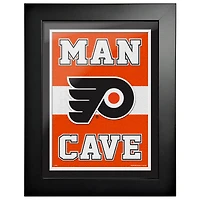 Philadelphia Flyers - 12'' x 16'' Man Cave Framed Artwork