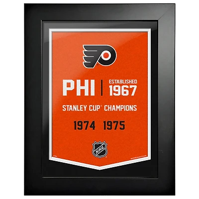 Flyers de Philadelphie - Oeuvre encadrée Team Empire 12'' x 16''