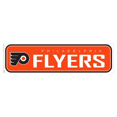 Flyers de Philadelphie - 90'' x 23'' Team Repositional Long Design Wall Decal