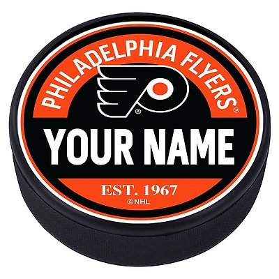 Philadelphia Flyers - Rondelle texturée en bloc personnalisée