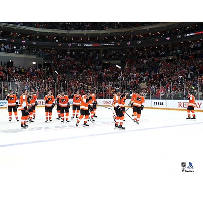 Photo de célébration non signée l'équipe 2019-20 des Flyers Philadelphie