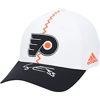 Casquette rétro inversée dédicacée des Flyers de Philadelphie Samuel Ersson