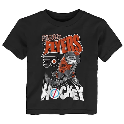 Toddler Outerstuff Black Philadelphia Flyers One Timer T-Shirt