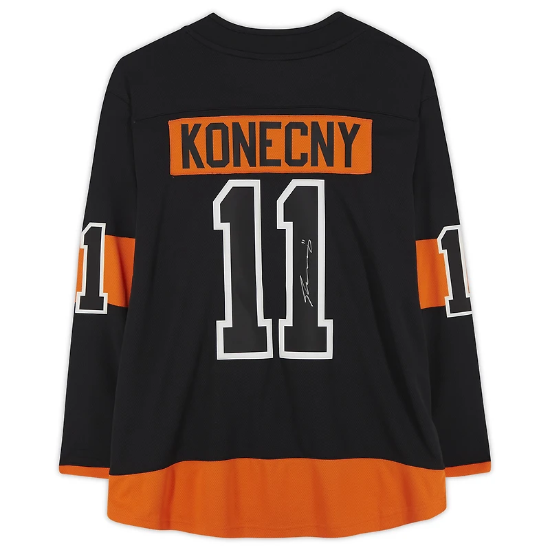Maillot Breakaway dédicacé par Travis Konecny ​​des Flyers de Philadelphie