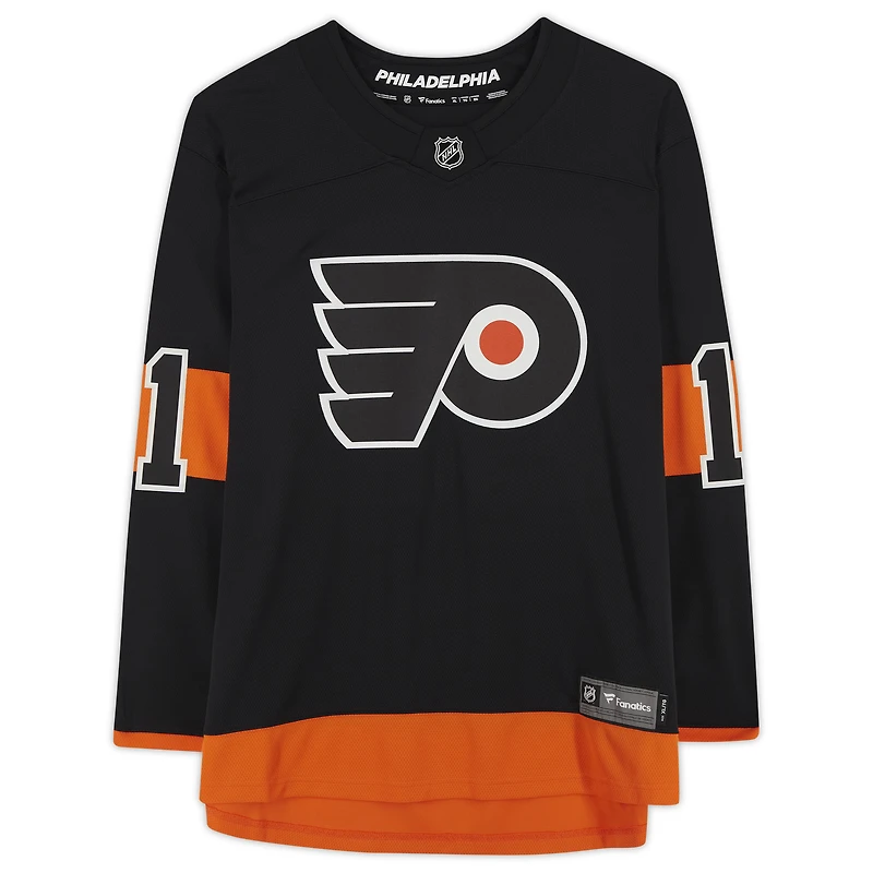 Maillot Breakaway dédicacé par Travis Konecny ​​des Flyers de Philadelphie