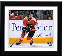 Travis Konecny Philadelphia Flyers Autographed 8" x 10" Orange Jersey Skating Photograph