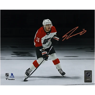 Photographie autographiée de Travis Konecny ​​des Flyers de Philadelphie
