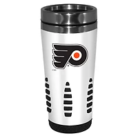 White Philadelphia Flyers 16oz. Huntsville Travel Mug