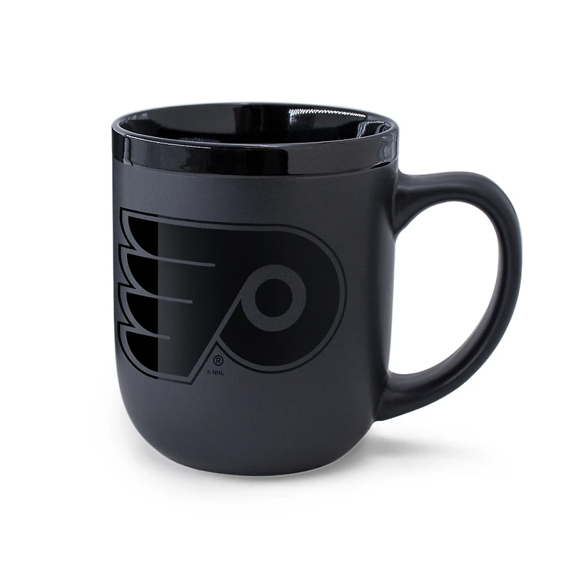 WinCraft Philadelphia Flyers 17oz. Black Tonal Ceramic Mug