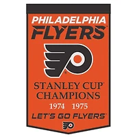 WinCraft Philadelphie Flyers 24" x 38" Championship Banner