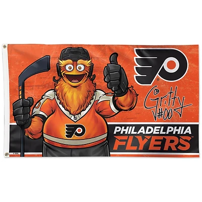 WinCraft Philadelphia Flyers 3' x 5' Gritty Deluxe - Drapeau simple face