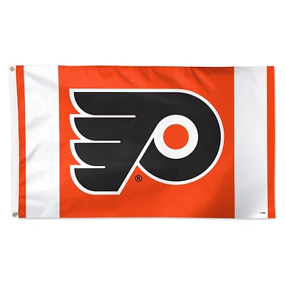 WinCraft Philadelphia Flyers 3' x 5' Vertical Stripe Deluxe Single-Sided Flag