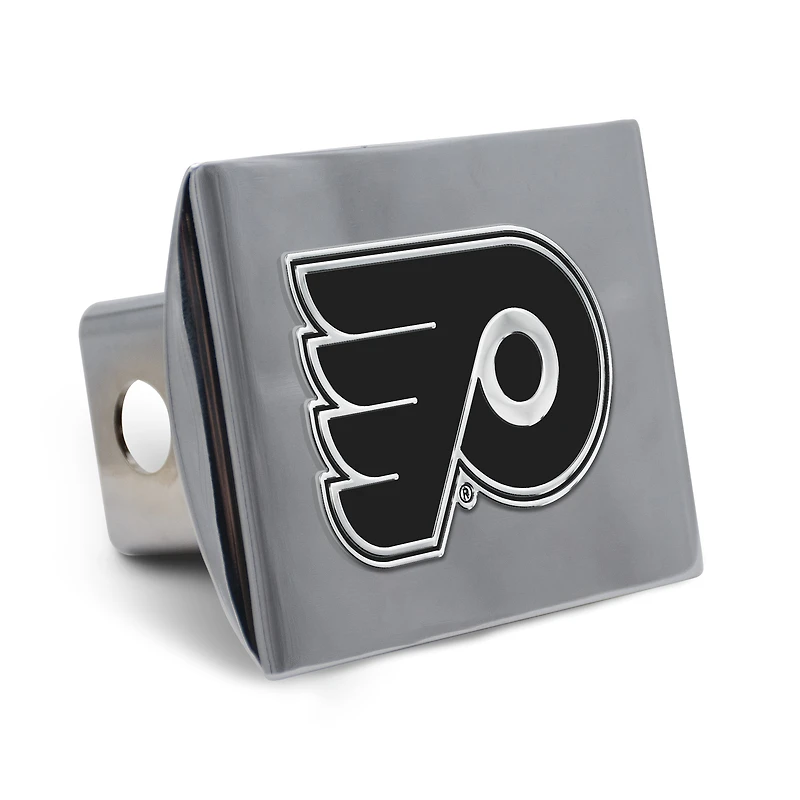Housse d'attelage en métal chromé haut de gamme WinCraft Philadelphia Flyers