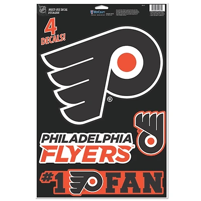 WinCraft Philadelphia Flyers Primary 11'' x 17'' Multi-Use Decal Sheet