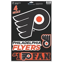 WinCraft Philadelphia Flyers Primary 11'' x 17'' Multi-Use Decal Sheet