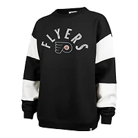 Sweat-shirt à capuche noir '47 Philadelphia Flyers Eephus Barred pour femme