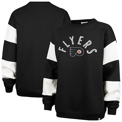 Sweat-shirt à capuche noir '47 Philadelphia Flyers Eephus Barred pour femme