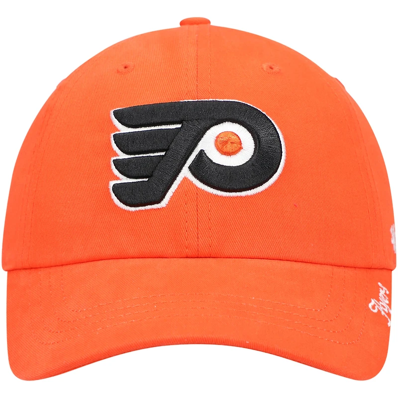 Casquette réglable Clean Up de l'équipe Miata des Flyers de Philadelphie '47 orange pour femme