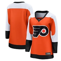 Women's Fanatics Burnt Orange Philadelphia Flyers Home Breakaway Jersey