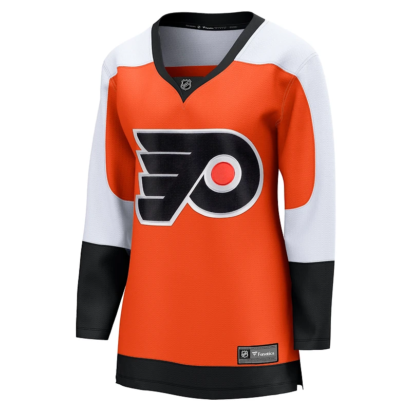 Women's Fanatics Burnt Orange Philadelphia Flyers Home Breakaway Jersey