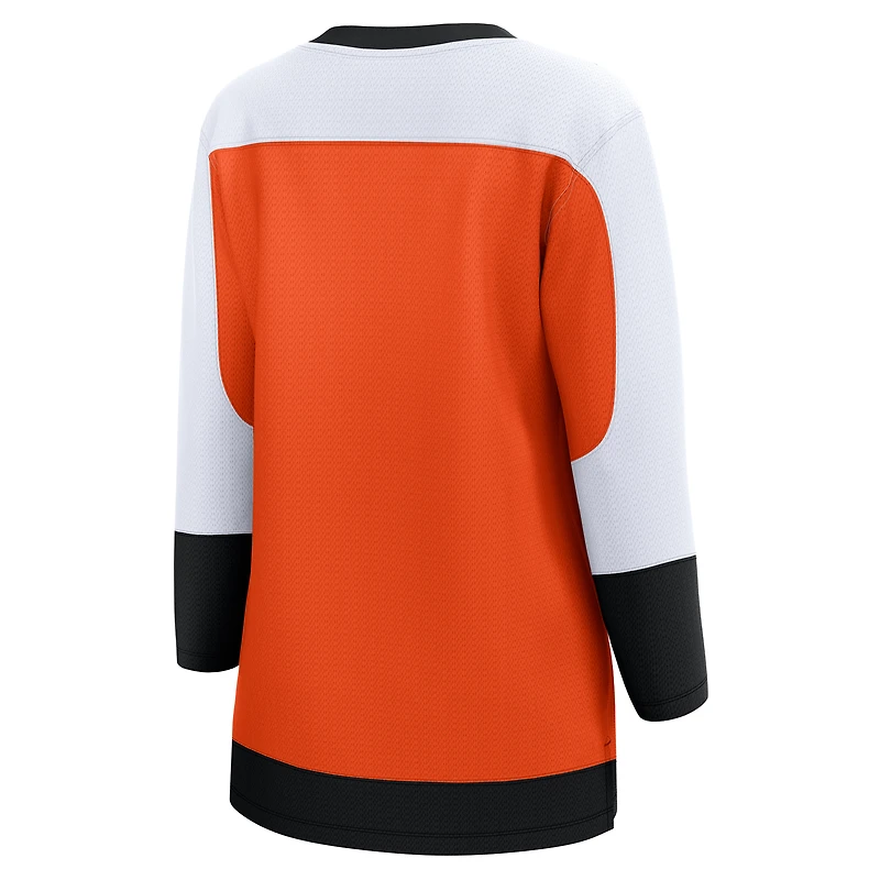 Women's Fanatics Burnt Orange Philadelphia Flyers Home Breakaway Jersey