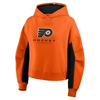 Women's Fanatics Orange Philadelphia Flyers Back Check Boxy Hoodie