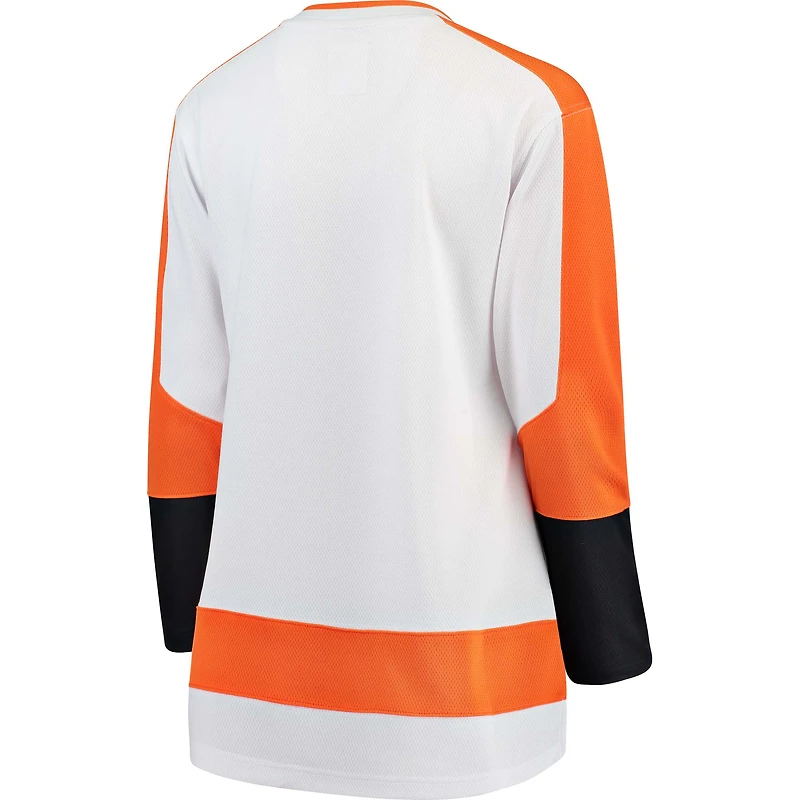 Women's Fanatics  White Philadelphia Flyers Away Breakaway Jersey