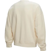Women's Mitchell & Ness  Cream Philadelphia Flyers Logo 3.0 Pullover Sweatshirt