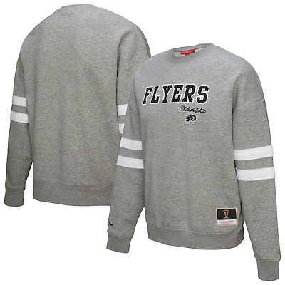 V100492 Flyers NHL Mitchell & Ness SP25 T-shirt léger à col ras du cou pour femme SWTLADCRW FC10147-PFLGYHT #3