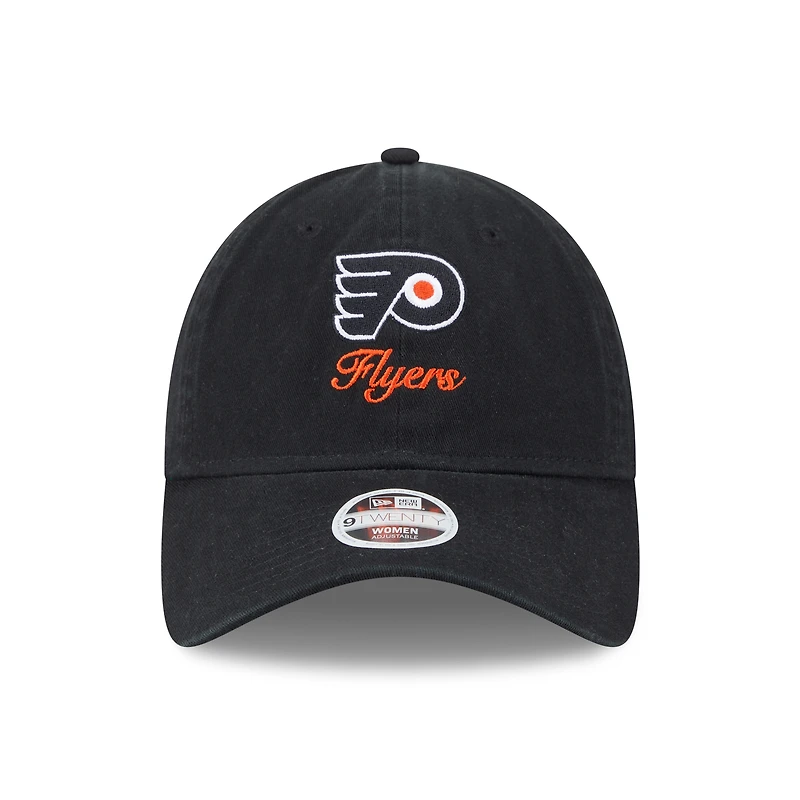 Women's New Era Philadelphia Flyers Preppy Team 9TWENTY Adjustable Hat