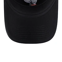 Casquette ajustable New Era noire pour femme, style preppy, équipe Philadelphia Flyers 9TWENTY