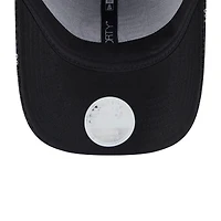 Casquette ajustable New Era 9FORTY noire à paillettes Philadelphia Flyers pour femme
