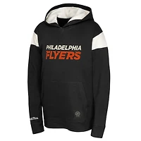 Sweat à capuche léger et thermique noir pour jeunes des Flyers de Philadelphie