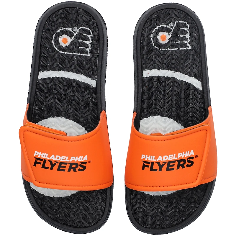Youth FOCO Philadelphia Flyers Gel Slide Sandals