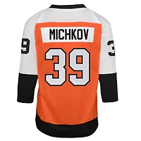 Maillot de joueur réplique orange à domicile des Flyers Philadelphie Matvei Michkov pour jeunes