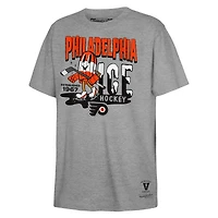 Youth Mitchell & Ness Gray Philadelphia Flyers Popsicle T-Shirt