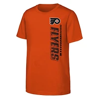 T-shirt orange pour jeunes avec logo Atmosphere des Flyers de Philadelphie