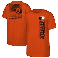 T-shirt orange pour jeunes avec logo Atmosphere des Flyers de Philadelphie