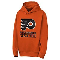Youth Outerstuff  Classic Orange Philadelphia Flyers Back to Basics Hoodie