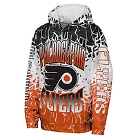 Youth Outerstuff Orange Philadelphia Flyers Frozen Frenzy Hoodie