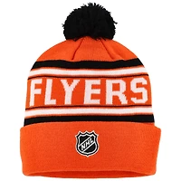 V110833 Flyers NHL OST 23 tricot jacquard à revers pour jeunes HATYTHNIT
