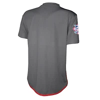 Maillot à col en V de l'équipe des Phillies Philadelphie anthracite Stitches pour jeunes
