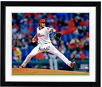 Aaron Nola Philadelphia Phillies Autographed 16" x 20" Leg Up Photograph