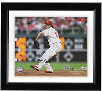 Aaron Nola Philadelphia Phillies Autographed 8" x 10" Pitching Photograph