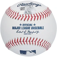 Ballon de baseball autographié par Aaron Nola des Philadelphia Phillies avec l'inscription « MLB Debut 7/21/15 »