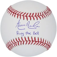 Ballon de baseball autographié par Aaron Nola des Philadelphia Phillies avec l'inscription « Ring The Bell »