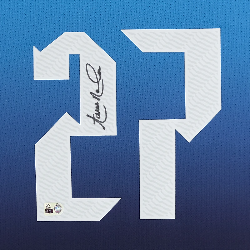 Maillot City Connect Limited bleu clair autographié par Aaron Nola des Phillies de Philadelphie